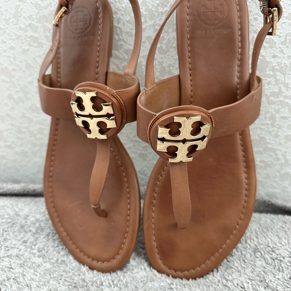Tory Burch Claire Flat Thong Sandals - Picture 3 of 8